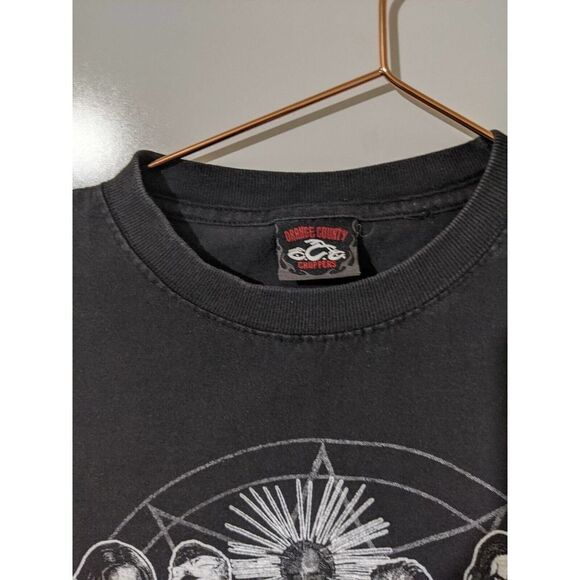 Slipknot Band Tee Black & White Graphic Small Short Sleeve Rock Heavy Metal OCC - Picture 5 of 6